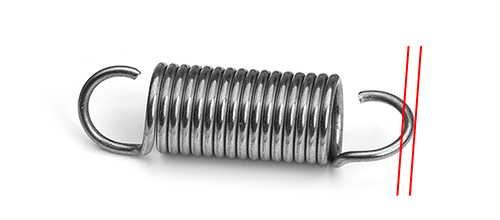 wire diameter extension spring